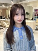似合わせカット/顔まわりカット/韓国ヘア/レイヤーカット/ツヤ髪