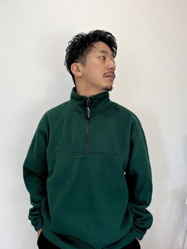 アラレ(ARARE) アップバングパーマ