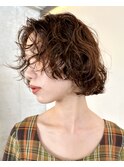 パーマボブパーマショートパーマフレンチボブパーマミニボブ