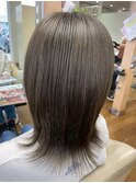 大人可愛いショートウルフ＿レイヤーミディアム