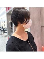 ロンドアベニール 北千住(Lond avenir)&nbsp;イメチェン外ハネボブ美髪ワイドバングレイヤーショート