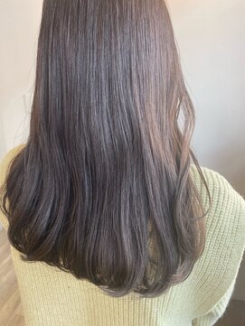 ルー(loup) オリーブグレージュ/透明感カラー/天神美容室/loup