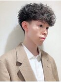 メンズ パーマ