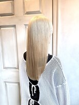 アロマ ヘアー ルーム 新宿3号店(AROMA hair room)&nbsp;ホワイトグレージュ/抜きっぱなし気味で退色の可愛さ保証☆