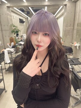 リノート バイ エゴル 太田川(Linoet by ENGOL) 【LINOET 太田川】中道晶 purple×black