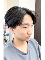 松本平太郎美容室 大宮店 メンズカット×センターパート10代／20代／30代