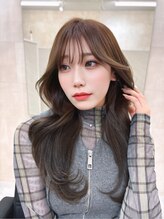 ミヨン なんば店(miyon)&nbsp;韓国レイヤーカット×暗髪カラー×髪質改善