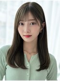 【F】大人ニュアンスエアリーヘアくすみカラー