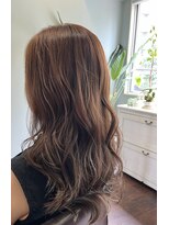 モンド(monde) ロングウェーブレイヤーカット/ハイライト
