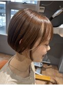 丸みショートスタイル