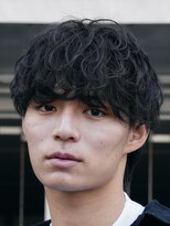 フィフス 原宿(fifth) 原宿シャドウパーマルーズパーマメンズカットラウンドマッシュ