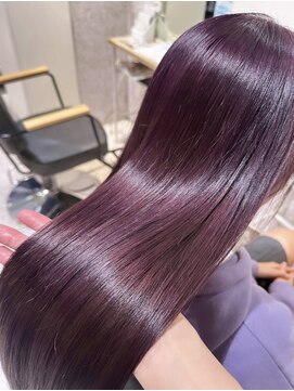 ゼストソエル(ZEST soell) 立川／デザインカラー／髪質改善／艶髪ロング／透明感アップ