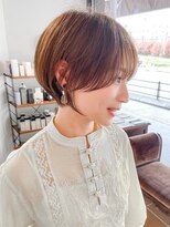 ハルキミナト メゾン(HM MAISON)&nbsp;前髪ありショート丸みショート30代40代50代