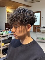アトラクト バイ ラック 津田沼(Attract by LUCK) 波巻きツイストスパイラルパーマ/津田沼/メンズパーマ/メンズ