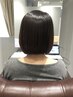 【２回目】カット＋縮毛矯正ストレート＋ トリートメント　￥13500～15500