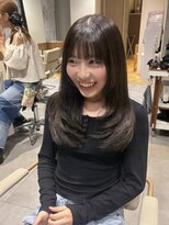 エッセ 大阪梅田茶屋町店(esse) 【梅田/U24】透明感グレージュ×ざっくりレイヤー