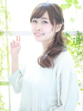 クィーンズガーデンバイケーツーギンザ(QUEEN’S GARDEN by K two GINZA) [K-two銀座]うるつやミルクパーマ夏のヘアアレンジ