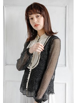 モカ ヘアーデザイン(moca HAIR DESIGN) 肩につく外ハネボブ