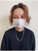 【ハイライト】カーリーパーマ×ハイライト