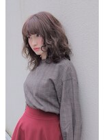 フェリシータ 緑地公園店(felicita) コンマヘア☆ピンクベージュミディ☆