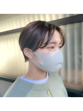 コットン(cotton) 丸みひし形ショート【スタイリスト白子】