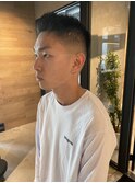 フェードカット　束感ショート　ストリート　【札幌】