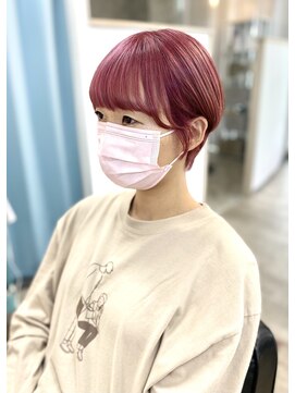 フリーダムメルシー(freedom Merci) フェミニンショート＊ピンクカラー