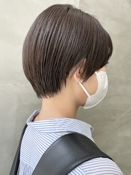 ソーコ 渋谷(SOCO) 大人かわいい丸みショートマッシュショートくびれショートボブ