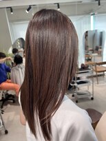 ユミリーバイルコル(umily by RuCOR.)&nbsp;ラベンダーグレージュ/白髪染め/ハイライト/レイヤーカット