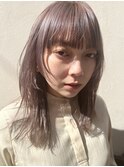 【Manae】顔周りレイヤーとホワイトラベンダー