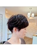 【hair design miel】大人刈り上げショート