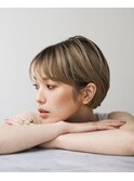 グレージュハイライト
