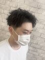 ヘアダイニング ボア(hair dining BoA's) センターパート×ソフトツイスト