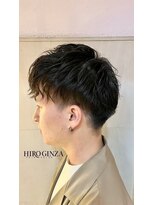 ヒロギンザ 青山店(HIRO GINZA)&nbsp;波巻き/ハイライト/マッシュパーマ/ウルフ/フェード/束感