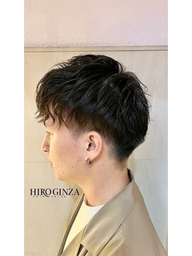 ヒロギンザ 青山店(HIRO GINZA) 波巻き/ハイライト/マッシュパーマ/ウルフ/フェード/束感