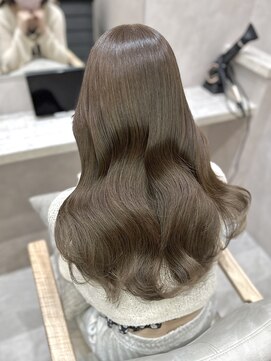 ジーナ 船橋(Zina) 髪質改善*くびレイヤーピンクベージュ*美髪【Zina石井】