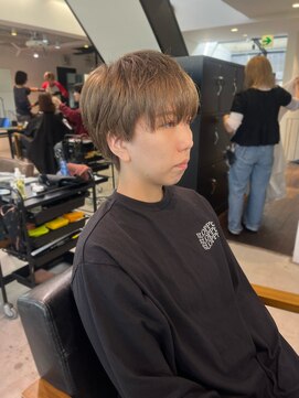 トレス(TRESS) メンズライクショート!1ブリーチベージュカラー◎