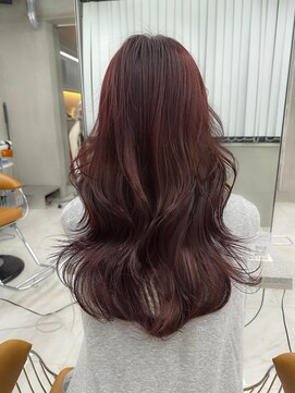 サイン 渋谷(SIGN) ザクザクレイヤーカット巻き方簡単ミディアムロング韓国表参道