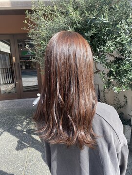 ココカラヘアー ニコ(cococara hair nico) ブラウンカラー/暗髪/透明感/韓国風/ブリーチなし/レイヤー