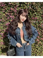 アンククロス 青山店(ANKH CROSS)&nbsp;春におすすめピンクブラウンヘア