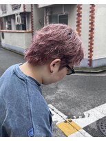 オムファミーユラグ(homme, famille raugh) ピンクカラー