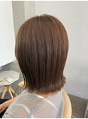 切りっぱなしボブ