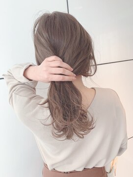 ロロネー 中津(Lolonois) 【Lolonois中津】ブリーチなしミルクティーベージュ