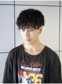 10代20代メンズカットメンズパーマ波巻きパーマメンズサロン眉毛