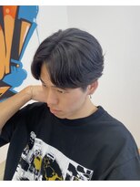 ビカムメンズヘアー 栄店(become men's hair)&nbsp;ナチュラルニュアンスセンターパート