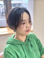 ペウル(PEWL) 透け感×柔らかショートボブ