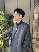 【メンズ】短髪アップバング3