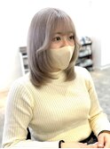 ホワイトカラー／ホワイトベージュ/ハイトーン／ブロンド
