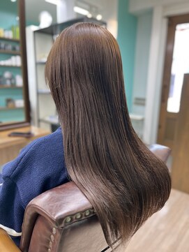 ヘアジーナ(Hair Jina) サラ艶☆ミルクチョコレートブラウン