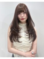 アクシス 栄店(`AXIS)&nbsp;[Rinoka] Wカラーで作る透明感ブラウンカラー